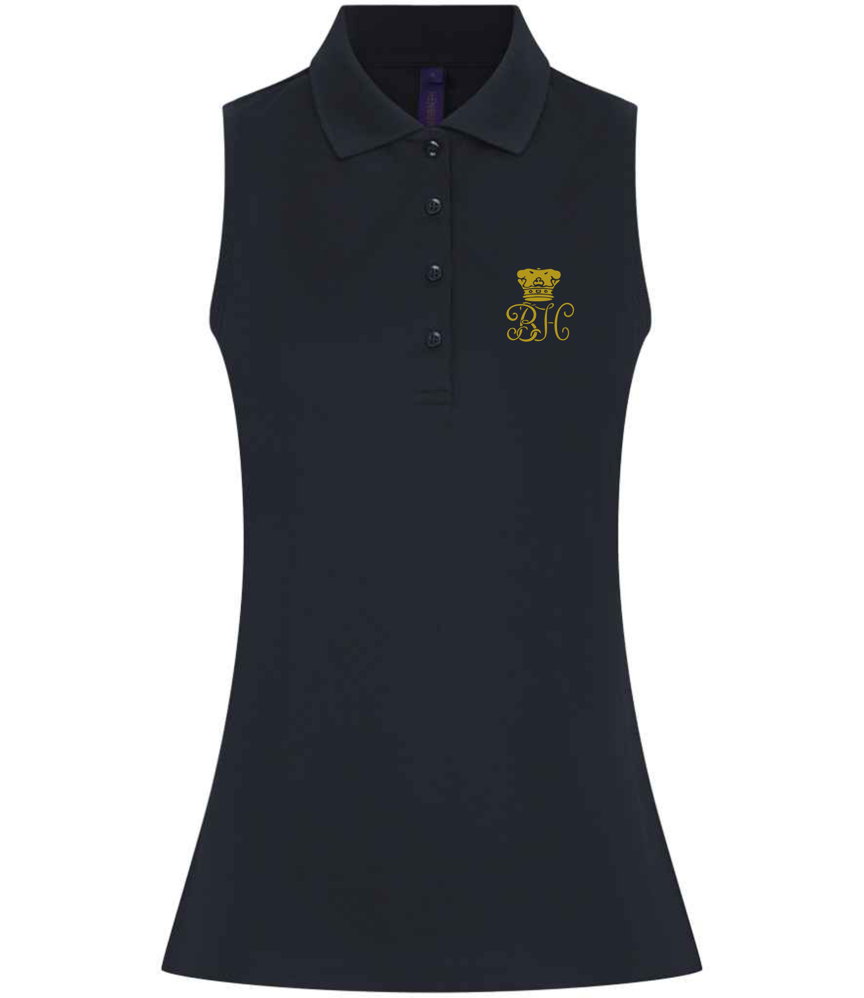 Sleeveless polo